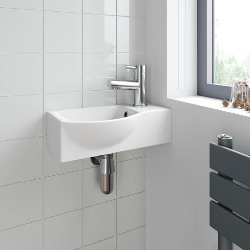 Ceramica Asti Wall Hung Basin - 410 x 225mm