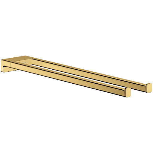 hansgrohe AddStoris Twin-Handle Towel Holder 445mm - Gold