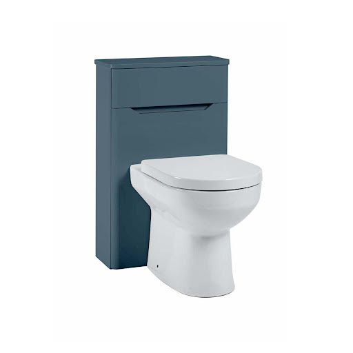 Scudo Ella Blue Back To Wall Toilet Unit Only 500mm