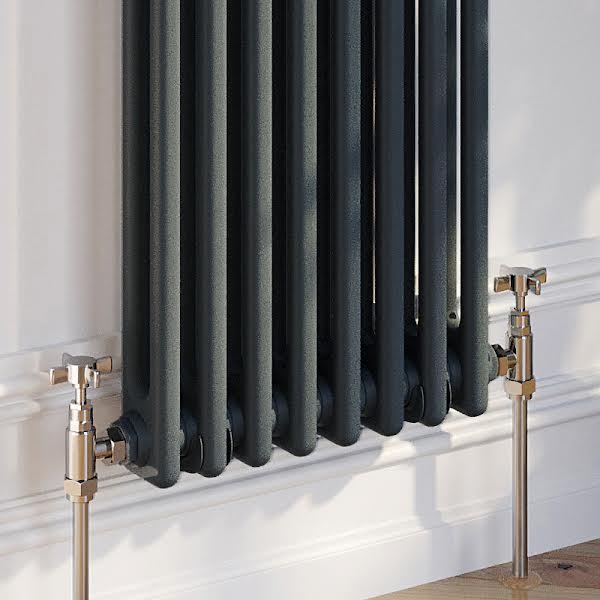 Park Lane Traditional Vert Double Column Radiator 1600x380mm