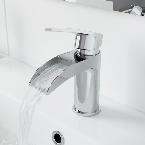 Architeckt Motala Basin Mixer Waterfall Tap