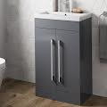 Artis Breeze Grey Gloss Bathroom Furniture