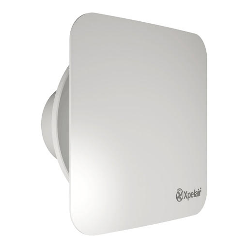 Xpelair Simply Silent Contour Timer and Humidistat controlled Square Extractor Fan  150mm - C6HTS