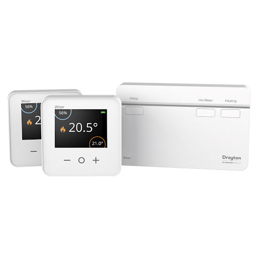Drayton Wiser Smart Heating Kit 3 For Conventional Boilers With Two Heating Zones