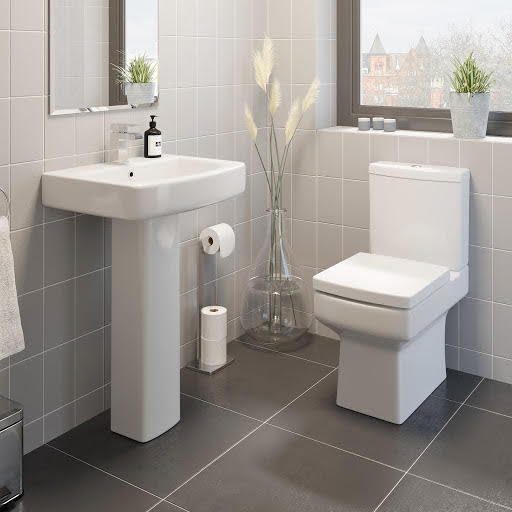 Royan Toilet & Basin Cloakroom Suite