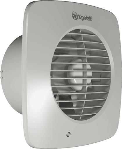 Xpelair Simply Silent Timer and Humidistat Square Extractor Fan 150mm - DX150HTS