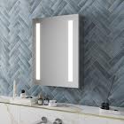 Artis Solas LED Illuminated Mirror Cabinet 500 x 700mm Mains Power