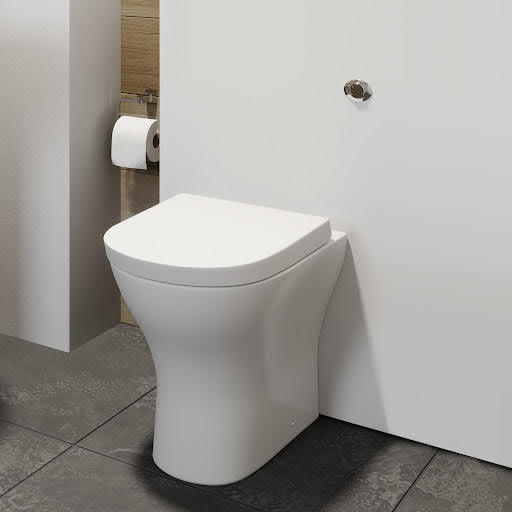 Ceramica Arles Back to Wall Toilet with Concealed Cistern & Soft Close Seat
