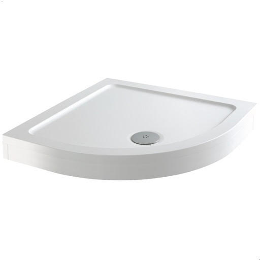 Podium Easy Plumb Quadrant Anti Slip Shower Tray - 900mm with Waste