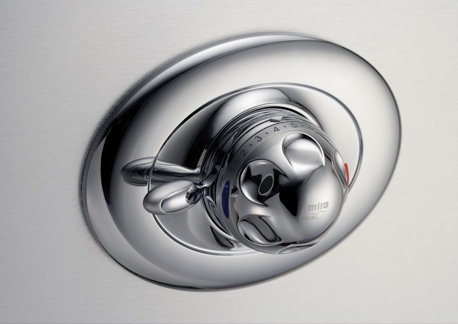 Mira Excel Thermostatic Mixer Shower Modern BIR Magniflo Chrome 1.1518