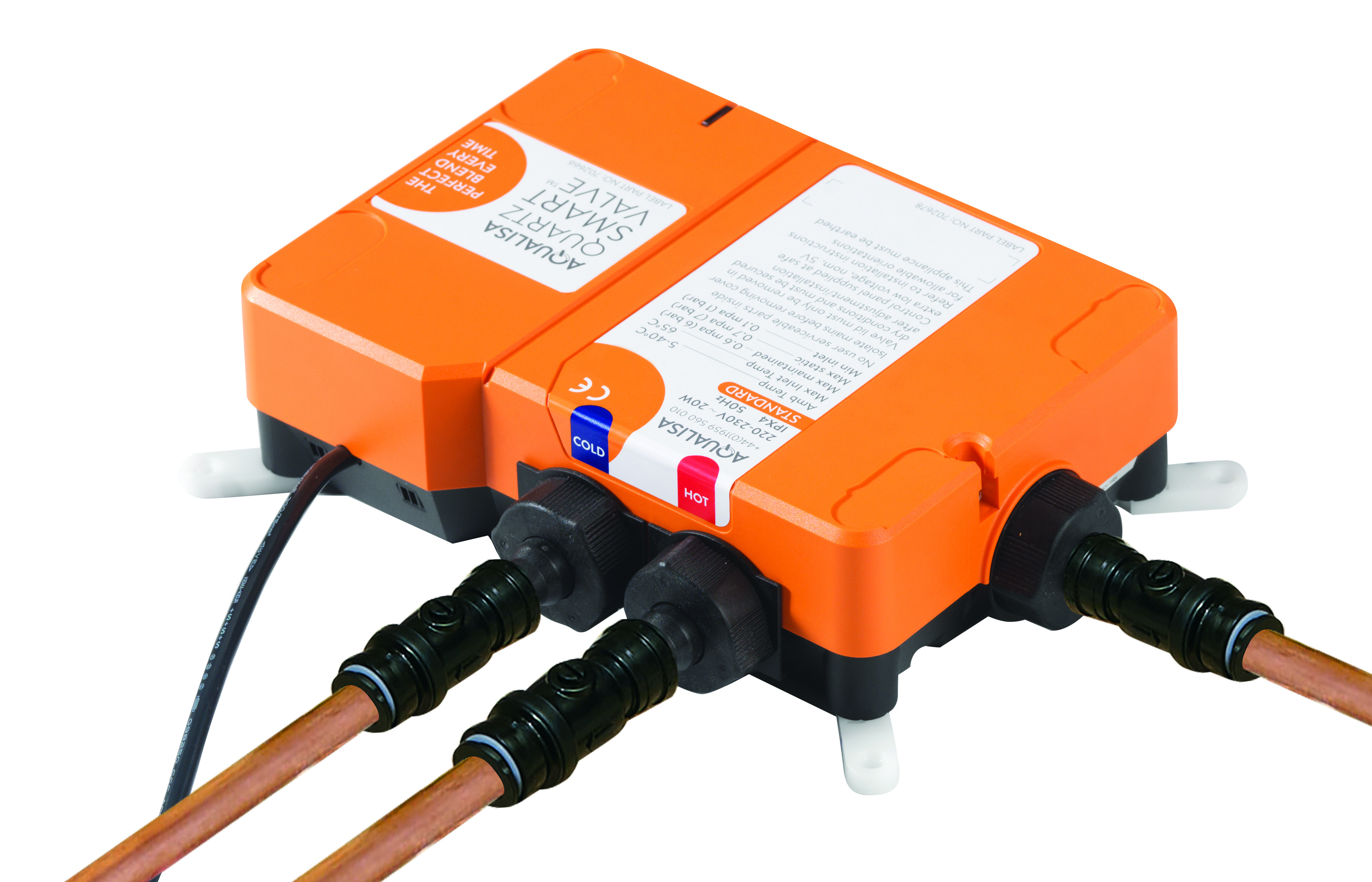 Aqualisa Quartz Digital Shower Concealed Chrome High QZD