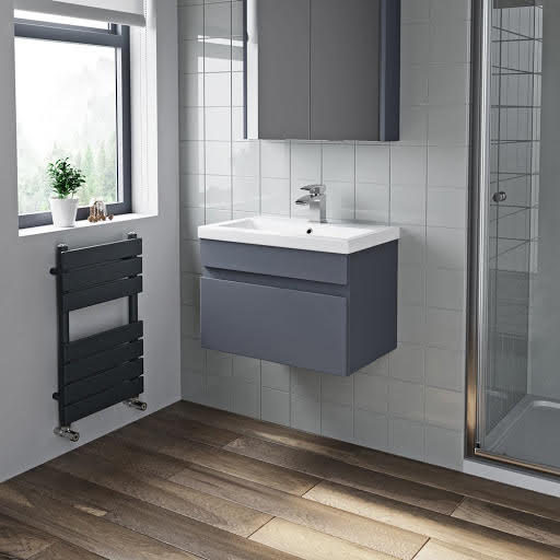 Wall Hung Vanity Units Plumbworld Wall Hung Vanity Units Plumbworld, Mode Meier Grey Wall Hung Vanity Unit And Basin 600mm