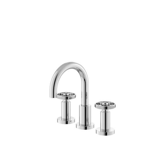 Hudson Reed Revolution Chrome Basin Mixer – 3 Tap Hole
