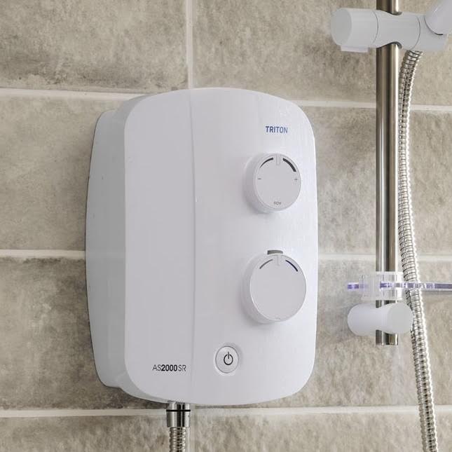 Triton Silent Running Thermostatic Power Shower AS2000SR