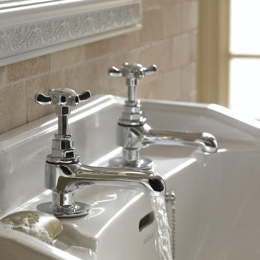Bristan 1901 Basin Pillar Taps - Chrome N 1/2 C CD