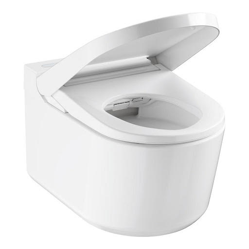 Grohe Sensia Pro Bidet Toilet, Wall Hung, Rimless & Soft Close Seat - 36508SH0