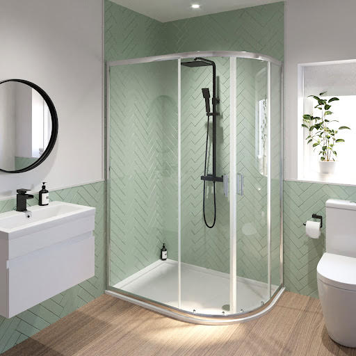 Offset Quadrant Shower Enclosures Plumbworld