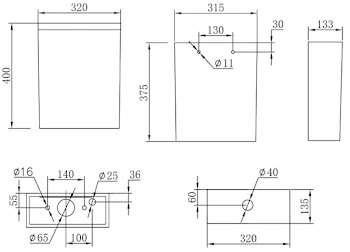 Close Coupled Rimless Toilet Pan CIstern Premium Soft Close Seat White Gloss 18 Close Coupled Rimless Toilet Pan CIstern Premium Soft Close Seat White Gloss -Bathroom Supplies Store