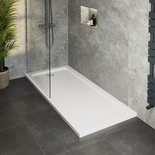 Hydrolux Low Profile 1700 x 700mm Shower Tray with Waste