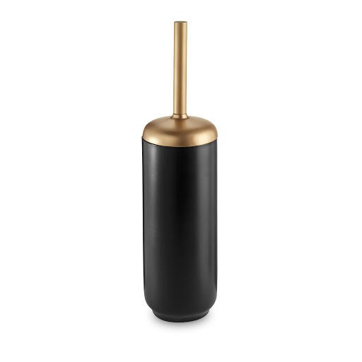 Architeckt Karnak Black & Gold Toilet Brush Holder