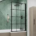 Black Bathroom Collection - Bath Screens