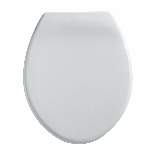 Twyford Option Oval White Toilet Seat Stainless Steel Bottom Fix Hinges WC 5024959377674 eBay