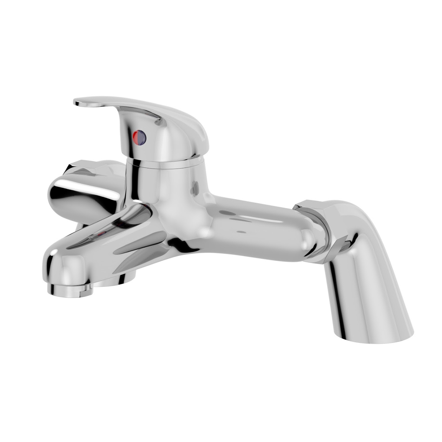 Bathroom Basin Sink Monobloc Mixer Tap Bath Filler Mixer Tap Chrome