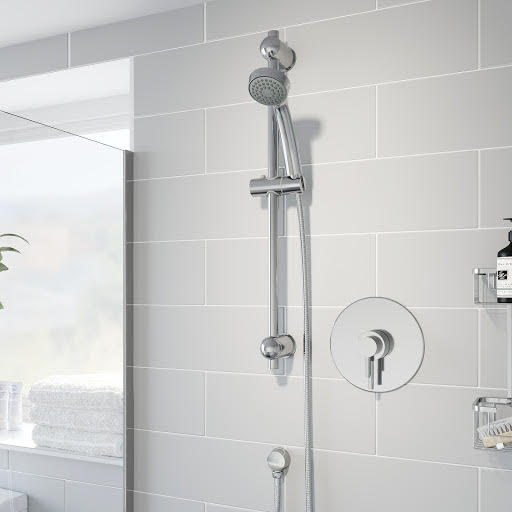 Architeckt Round Thermostatic Mixer Shower - Concealed with Handset