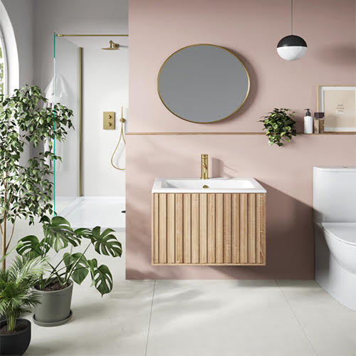 Scudo Alfie Recessed Bathroom Basin 600mm