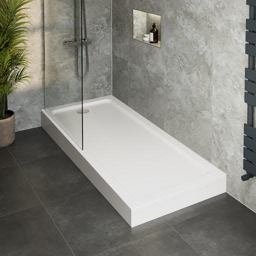 Hydrolux Raised 1700 x 700mm Shower Tray with Waste