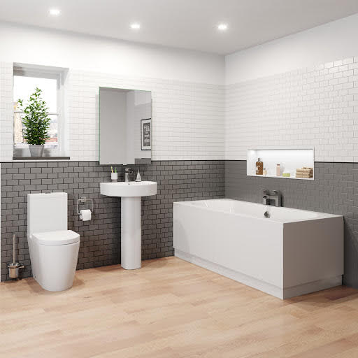 White Bathroom Suites Plumbworld