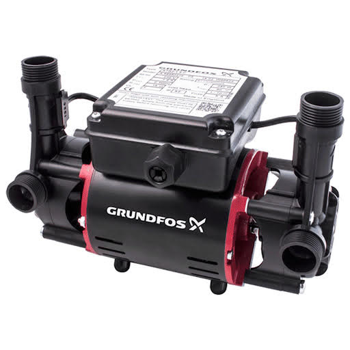 Grundfos STR2 1.5C Twin Impeller Positive Head Shower Pump  - 98950216