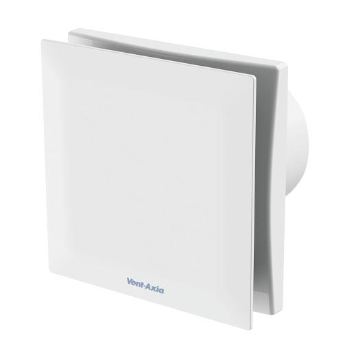 Vent-Axia Silent Timer & Humidistat Controlled Bathroom Extractor Fan 100mm - 477436B