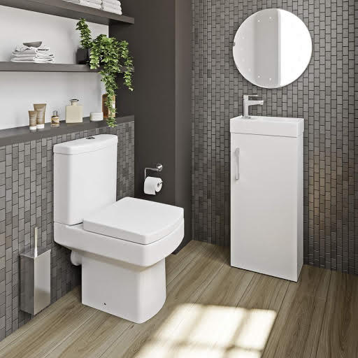 Small Cloakroom Vanity Unit & Toilet Suites Plumbworld